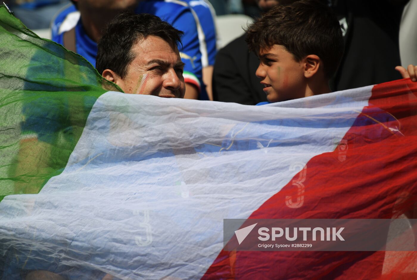 UEFA Euro 2016. Italy vs. Spain