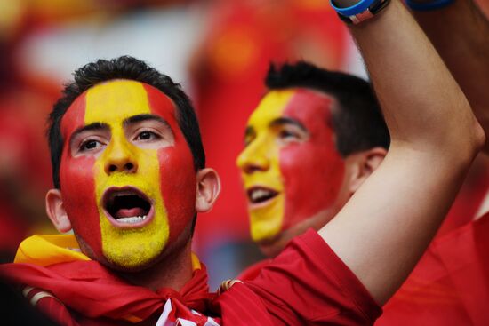 UEFA Euro 2016. Italy vs. Spain