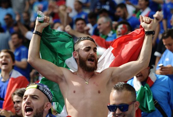 UEFA Euro 2016. Italy vs. Spain