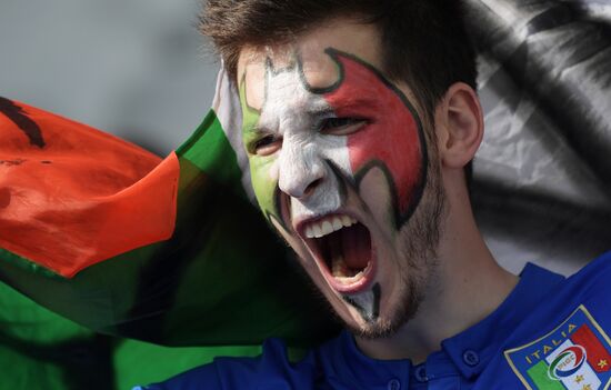 UEFA Euro 2016. Italy vs. Spain