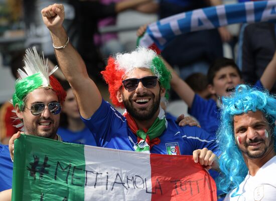 UEFA Euro 2016. Italy vs. Spain