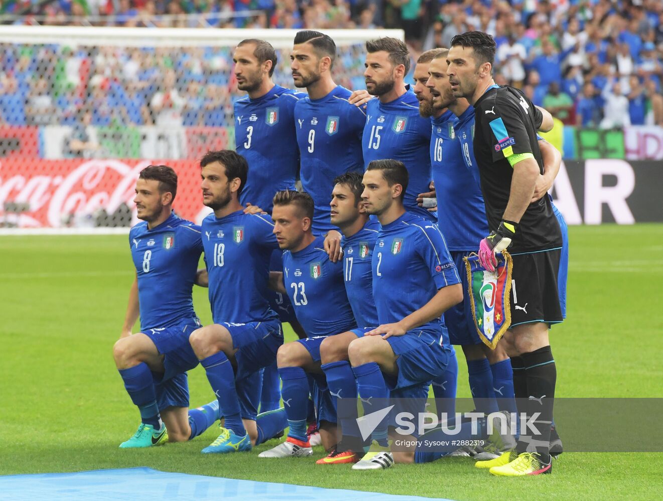 UEFA Euro 2016. Italy vs. Spain