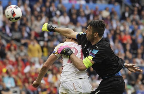 UEFA Euro 2016. Italy vs. Spain