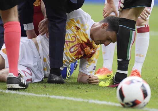 UEFA Euro 2016. Italy vs. Spain