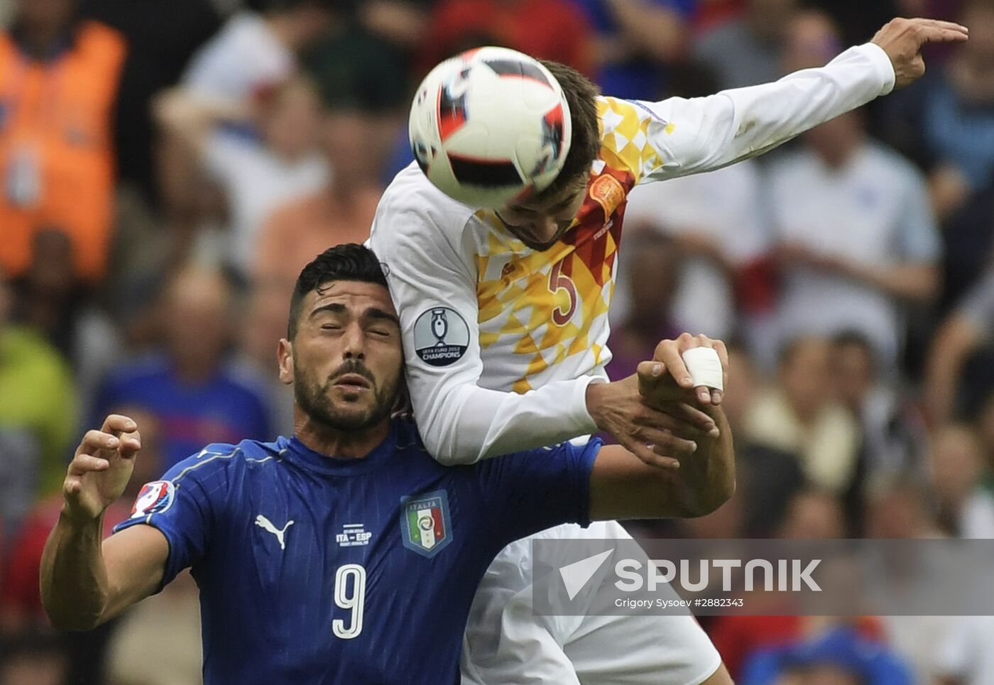 UEFA Euro 2016. Italy vs. Spain