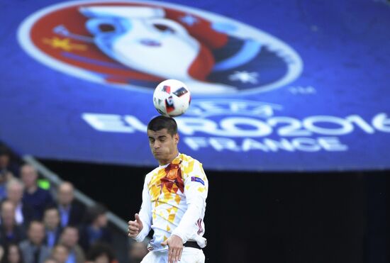 UEFA Euro 2016. Italy vs. Spain