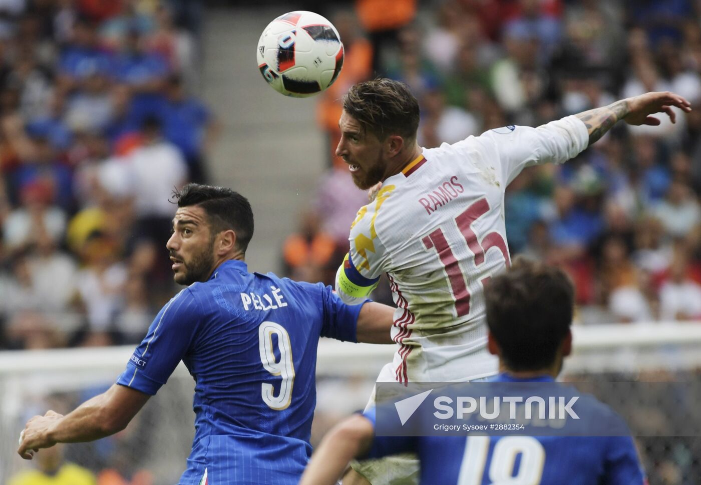 UEFA Euro 2016. Italy vs. Spain