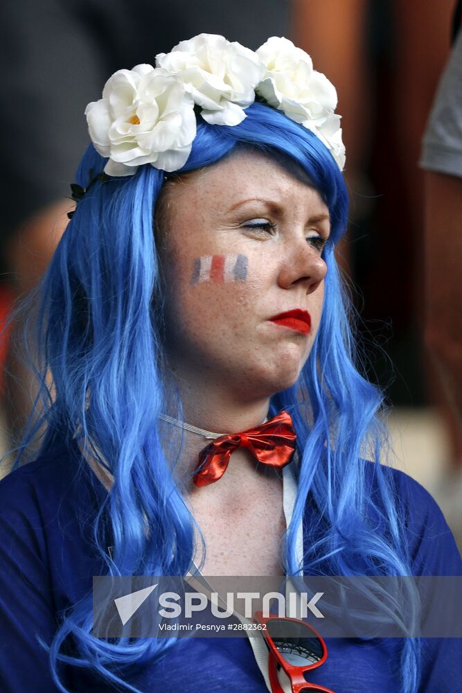 Football. UEFA Euro 2016. England vs. Iceland