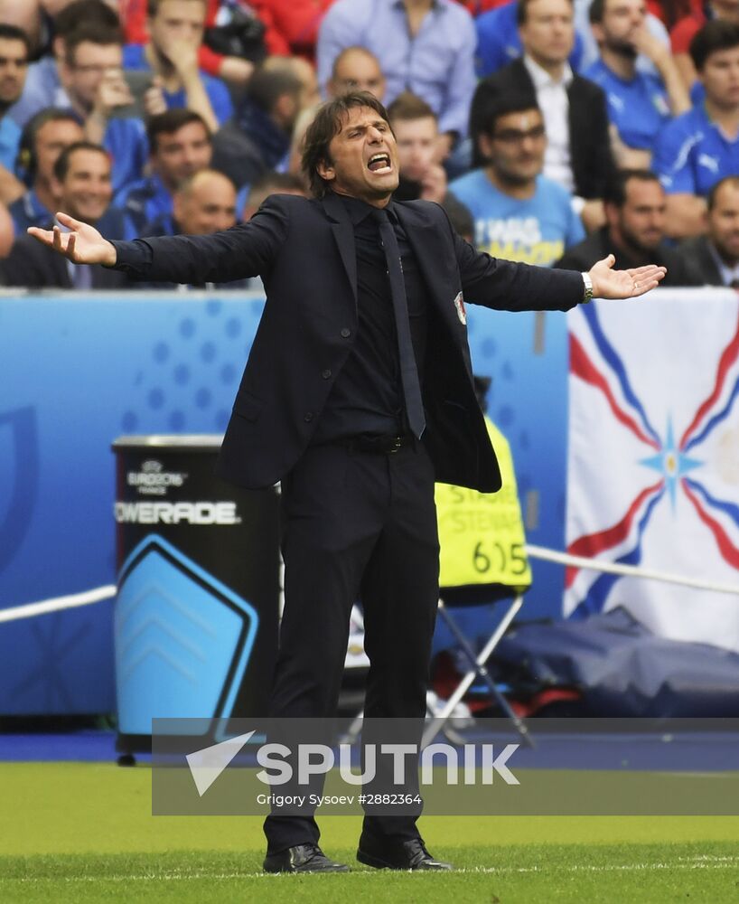 UEFA Euro 2016. Italy vs. Spain