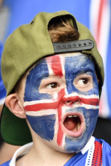 Football. UEFA Euro 2016. England vs. Iceland