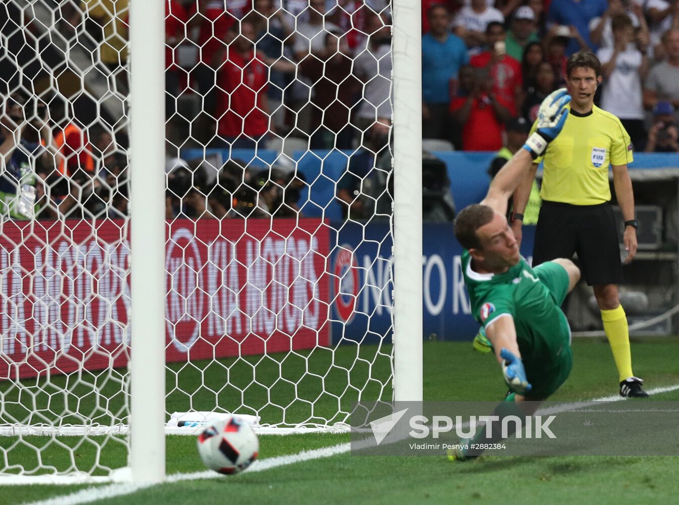 Football. UEFA Euro 2016. England vs. Iceland