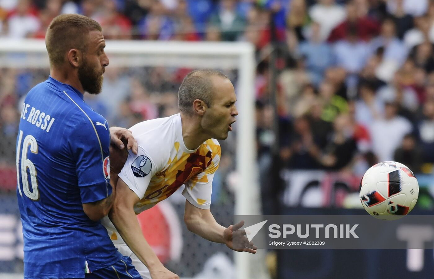 UEFA Euro 2016. Italy vs. Spain