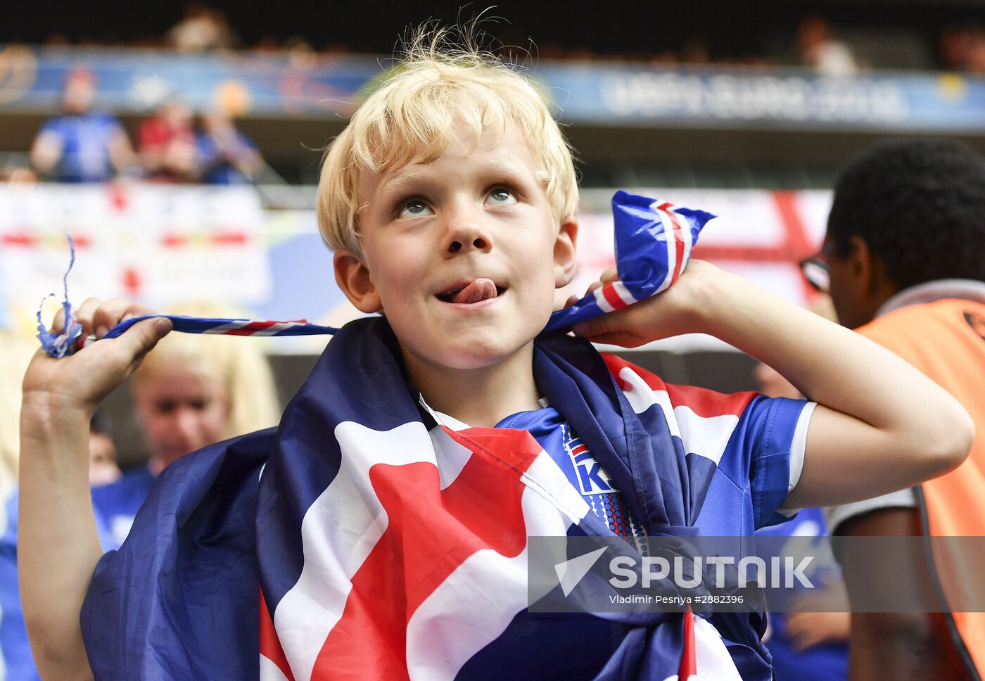 Football. UEFA Euro 2016. England vs. Iceland