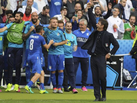 UEFA Euro 2016. Italy vs. Spain