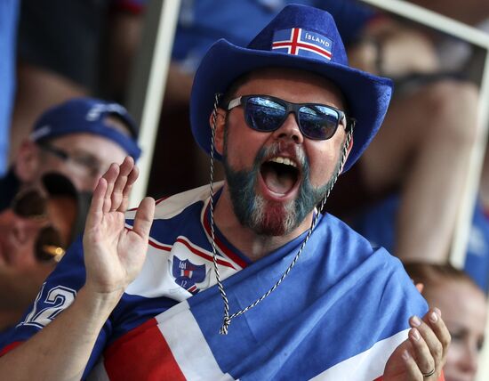 Football. UEFA Euro 2016. England vs. Iceland