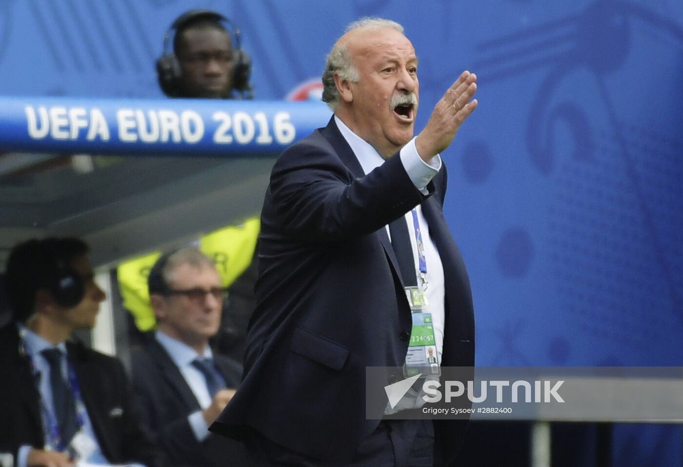 UEFA Euro 2016. Italy vs. Spain