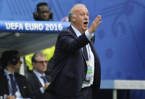 UEFA Euro 2016. Italy vs. Spain