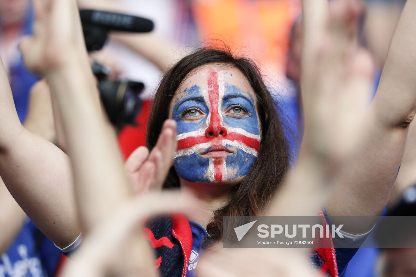 Football. UEFA Euro 2016. England vs. Iceland