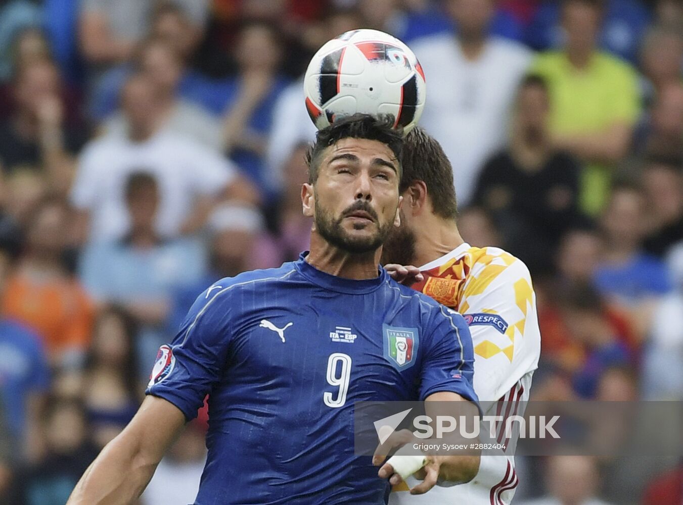 UEFA Euro 2016. Italy vs. Spain