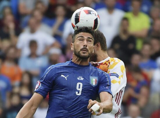 UEFA Euro 2016. Italy vs. Spain