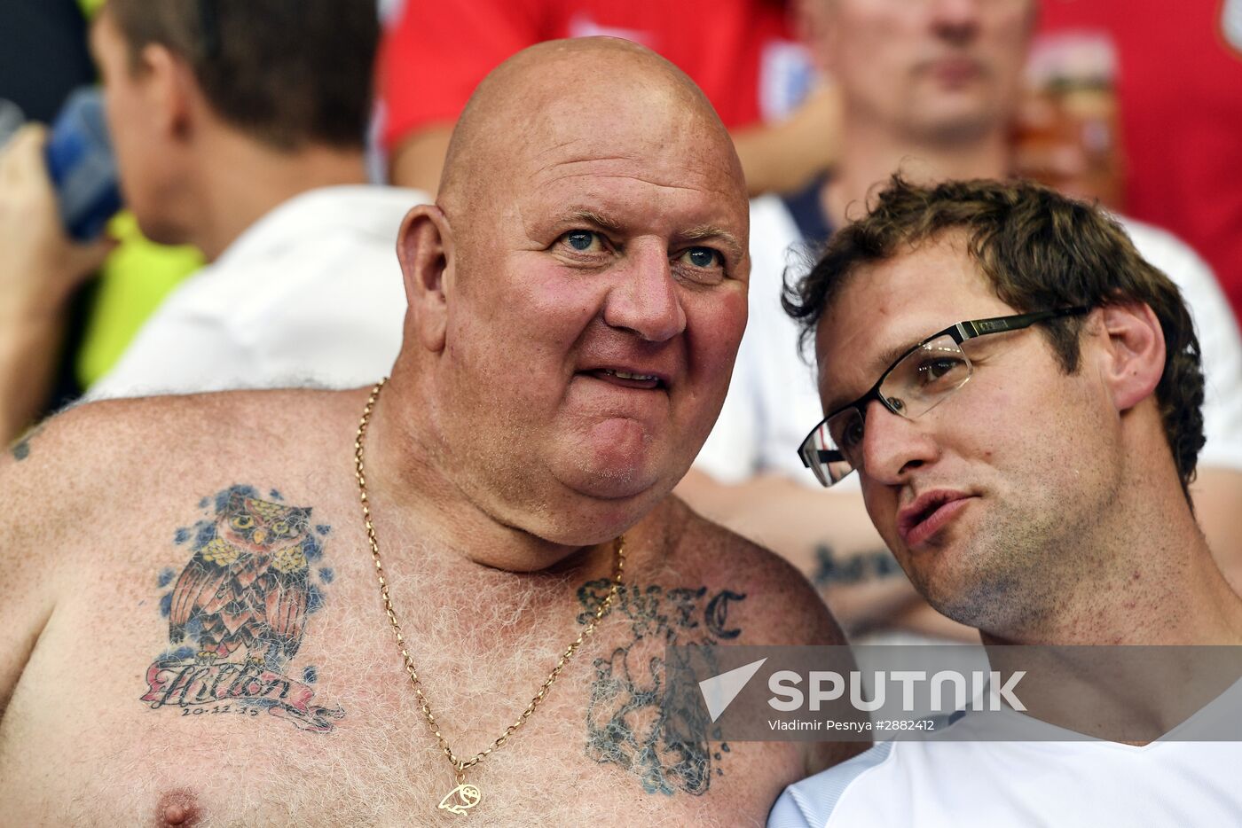 Football. UEFA Euro 2016. England vs. Iceland