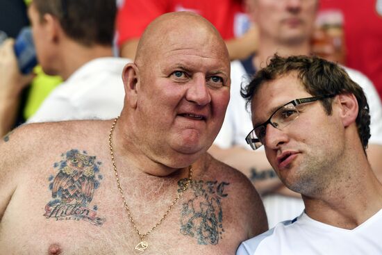 Football. UEFA Euro 2016. England vs. Iceland