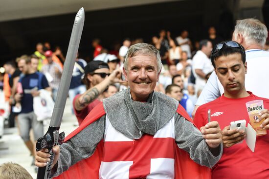 Football. UEFA Euro 2016. England vs. Iceland