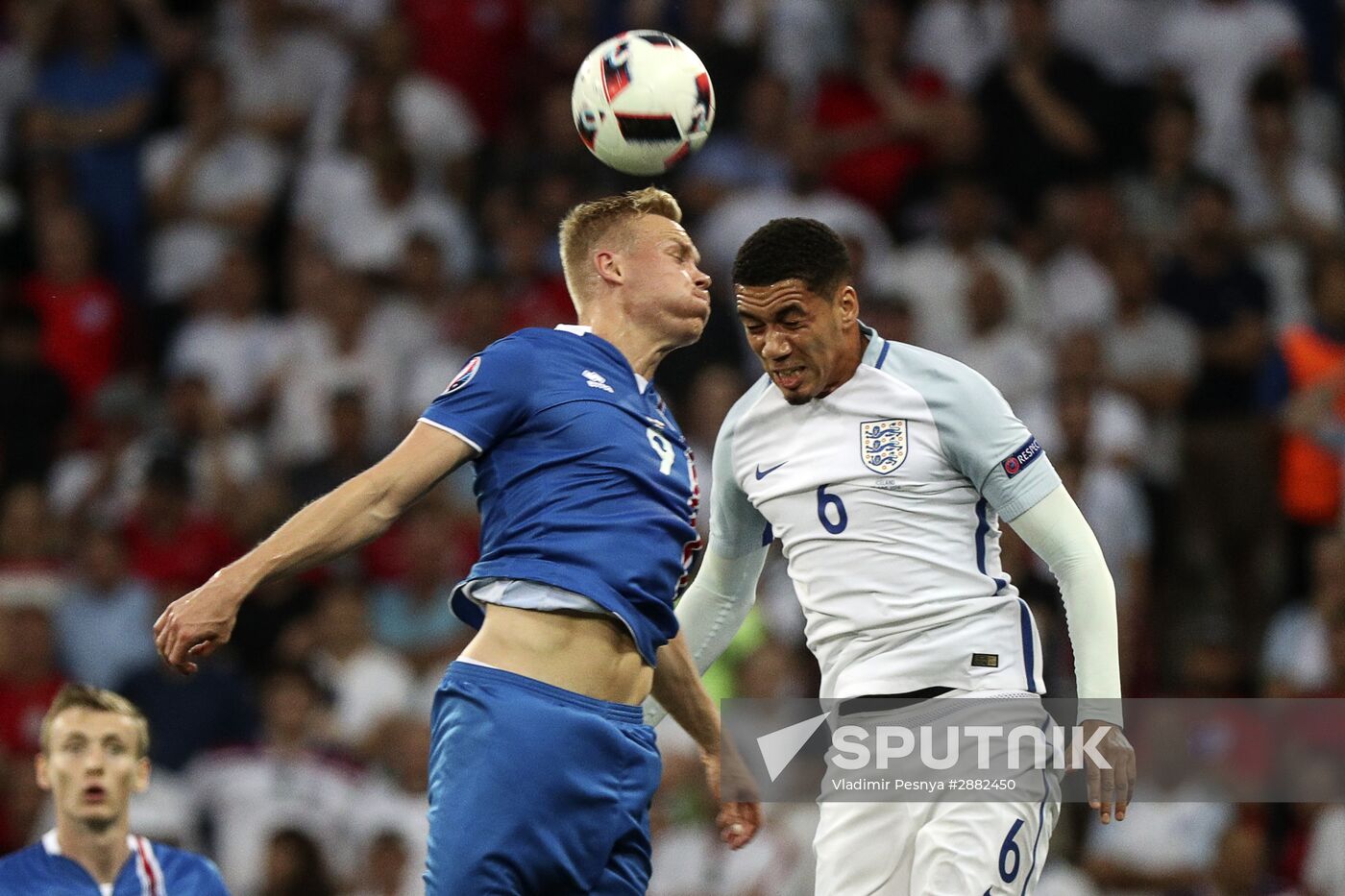 Football. UEFA Euro 2016. England vs. Iceland