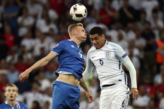 Football. UEFA Euro 2016. England vs. Iceland