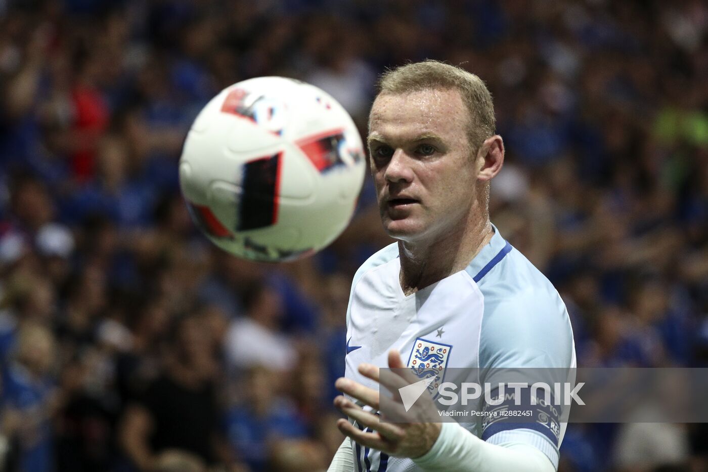 Football. UEFA Euro 2016. England vs. Iceland