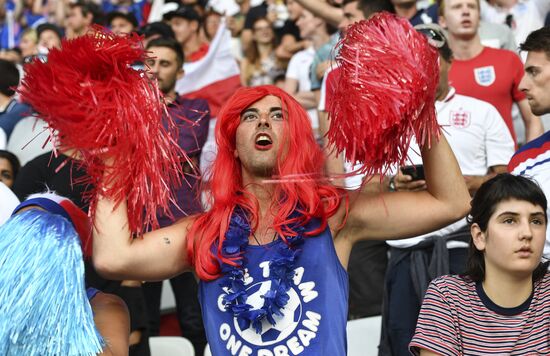 Football. UEFA Euro 2016. England vs. Iceland