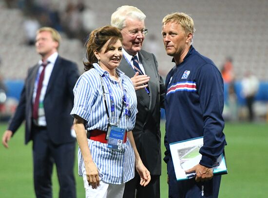 Football. UEFA Euro 2016. England vs. Iceland