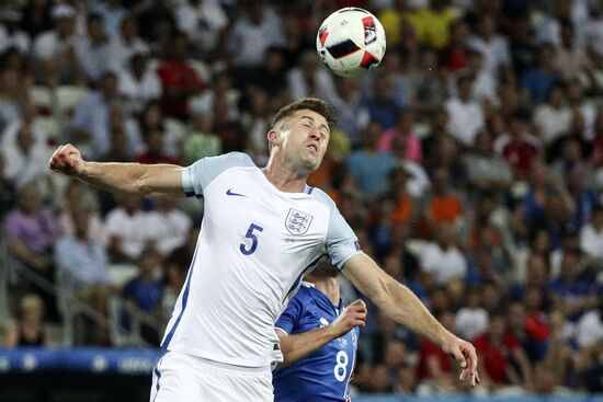 Football. UEFA Euro 2016. England vs. Iceland