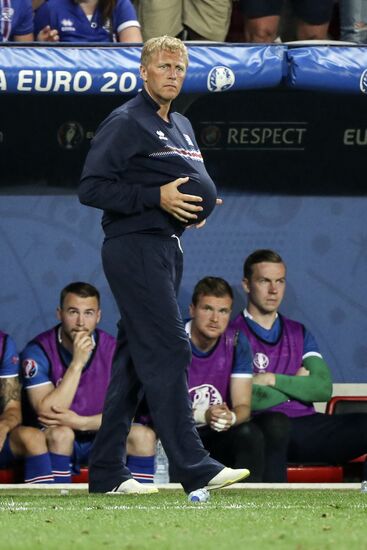 Football. UEFA Euro 2016. England vs. Iceland