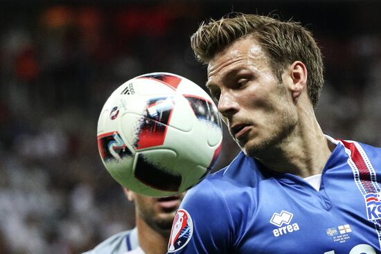 Football. UEFA Euro 2016. England vs. Iceland