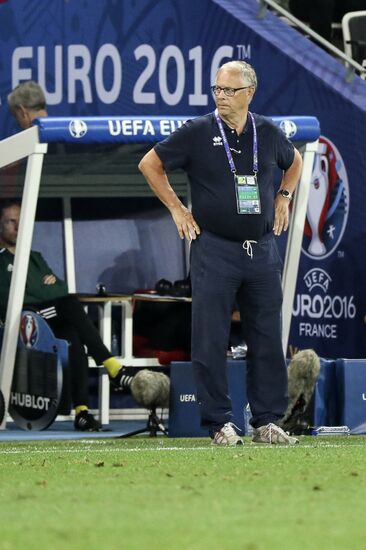 Football. UEFA Euro 2016. England vs. Iceland