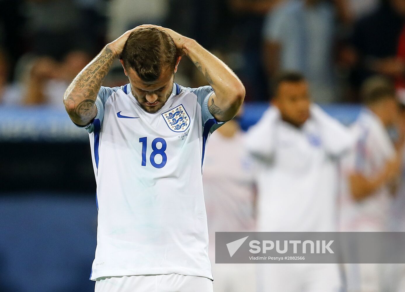 Football. UEFA Euro 2016. England vs. Iceland