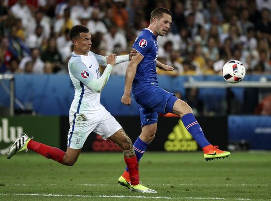 Football. UEFA Euro 2016. England vs. Iceland