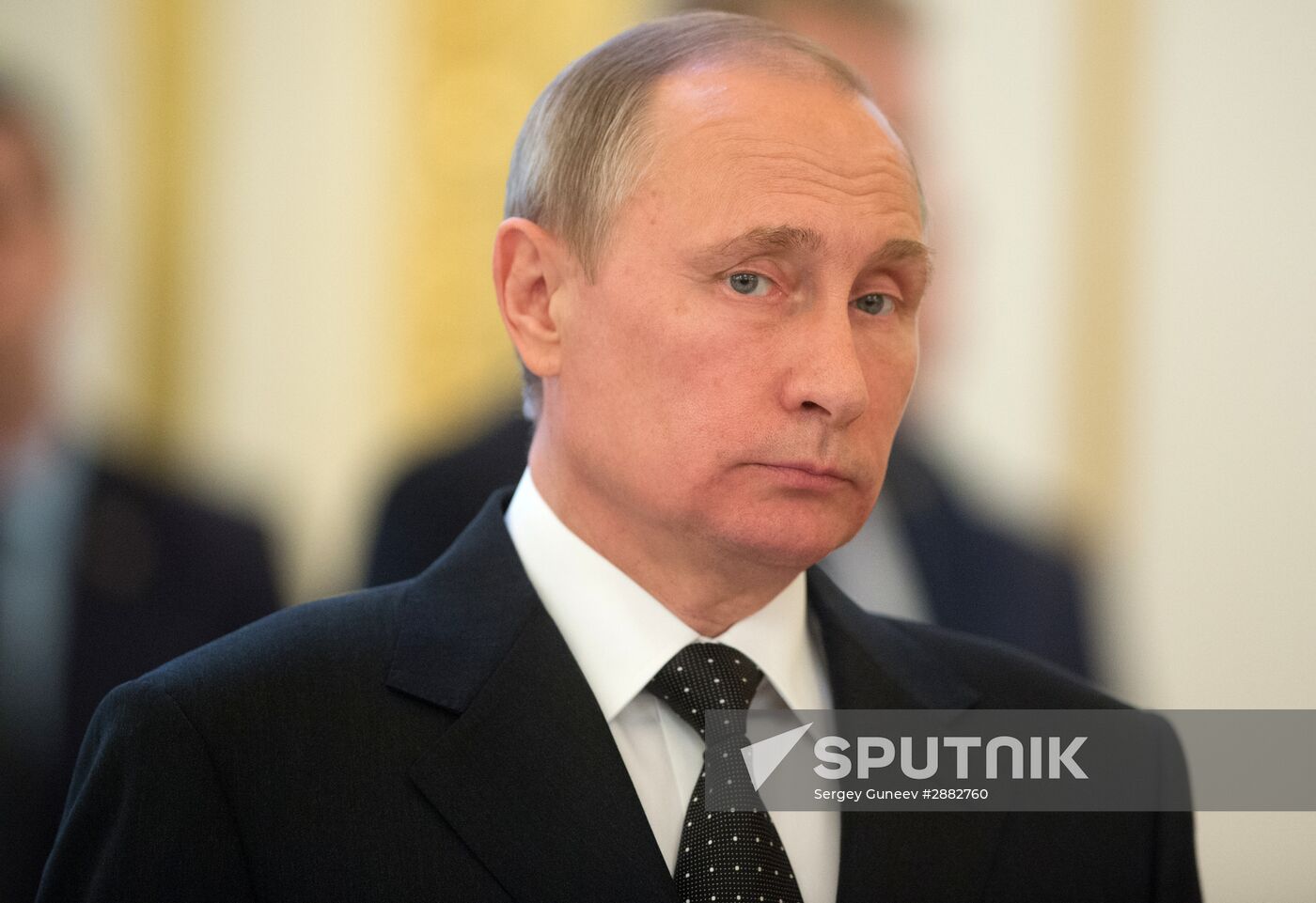 President Vladimir Putin meets with higher military school graduates