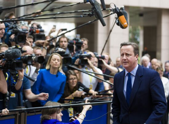 EU summit in Brussels