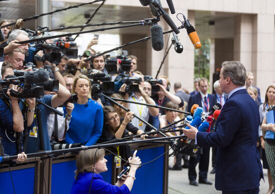 EU summit in Brussels