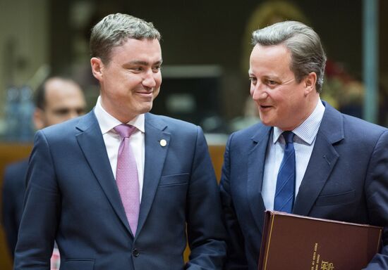 EU summit in Brussels