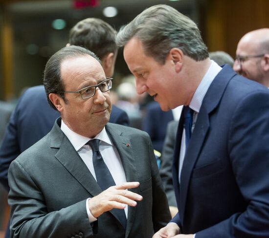EU summit in Brussels