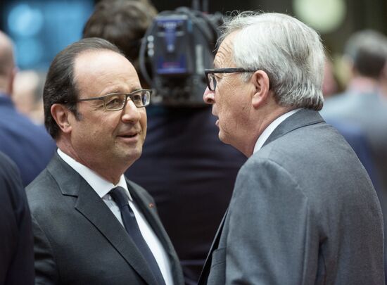 EU summit in Brussels