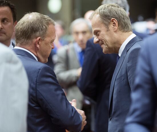 EU summit in Brussels