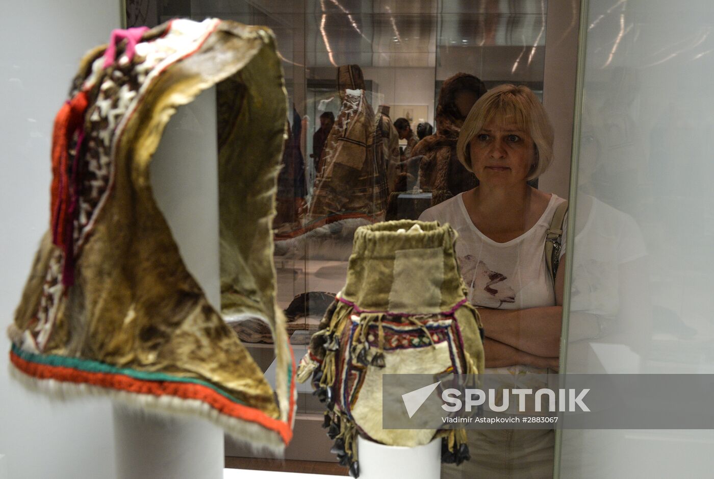Opening of the "Festive clothes of peoples of Russia" exhibition