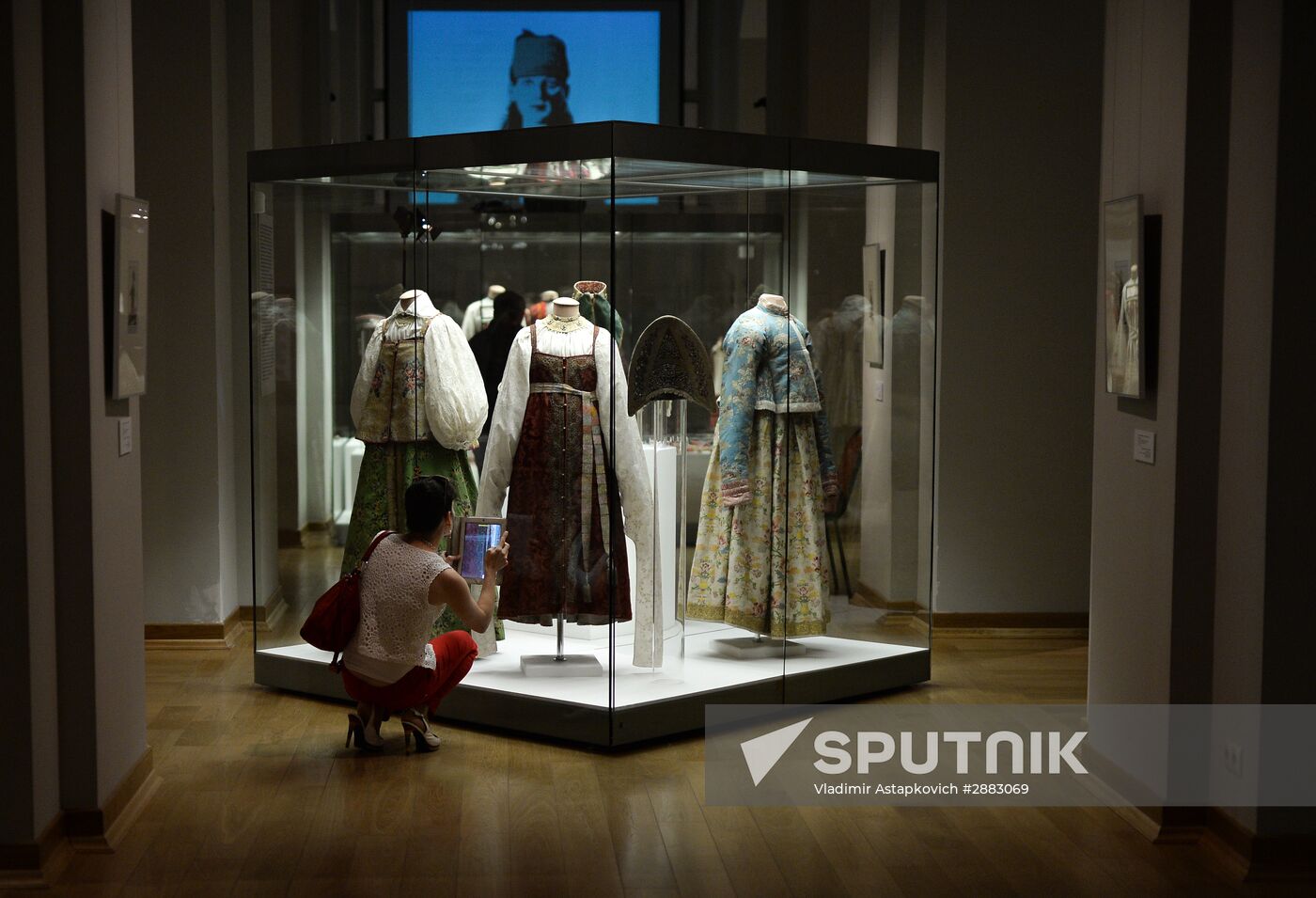 Opening of the "Festive clothes of peoples of Russia" exhibition