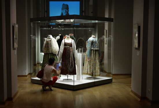 Opening of the "Festive clothes of peoples of Russia" exhibition