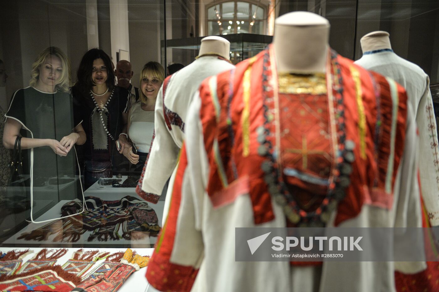 Opening of the "Festive clothes of peoples of Russia" exhibition