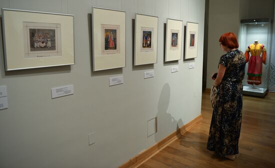 Opening of the "Festive clothes of peoples of Russia" exhibition